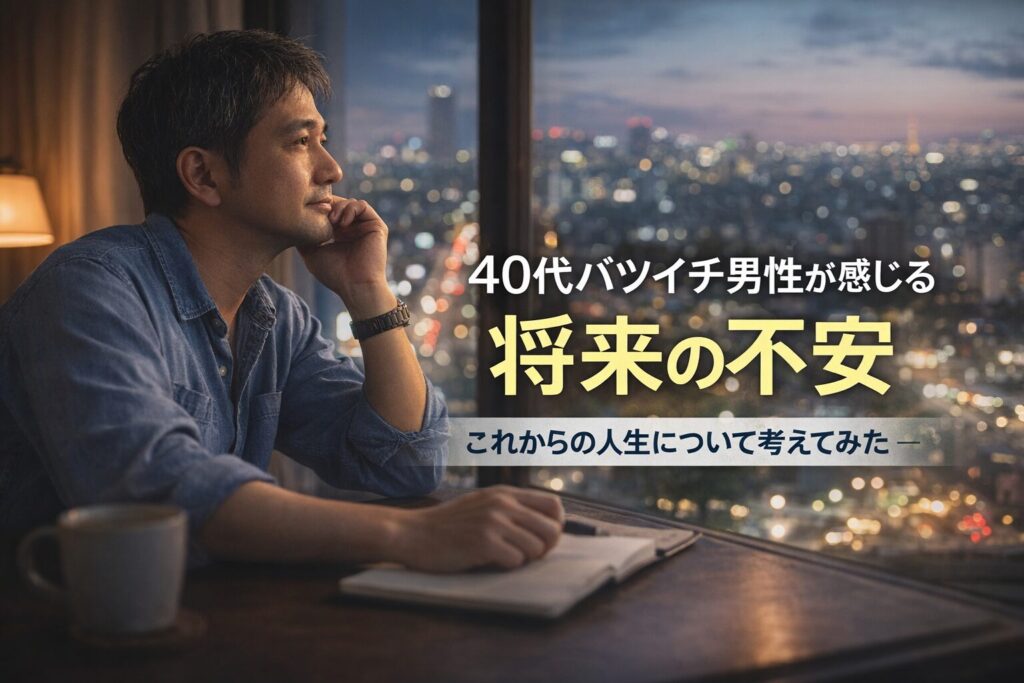 これからの人生について考えてみた